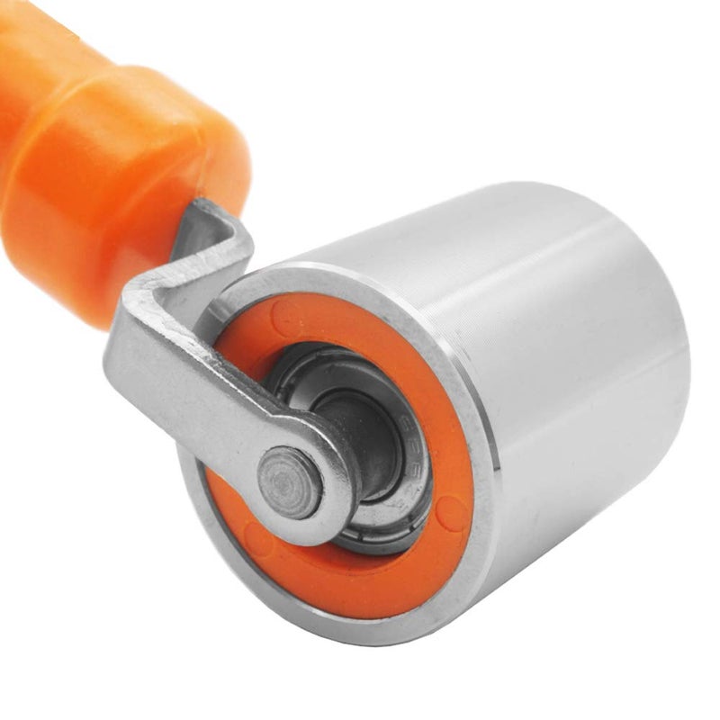CARTINTS Wallpaper Roller Seam Roller Steel Hand Roller with Anti-Slip Handle, Ideal for Car Audio Sound Deadening Application, Wallpaper, Vinyl, and Home Decoration - Image 5
